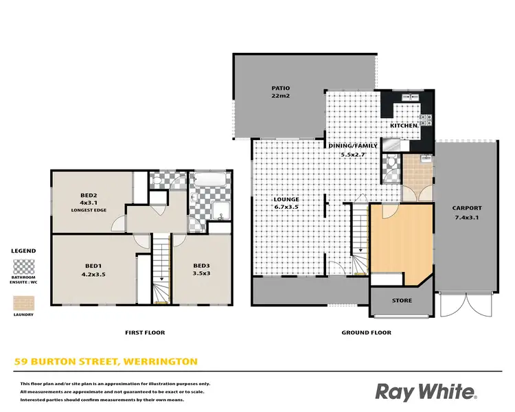 Floorplan of Homely house listing, 59 Burton Street, Werrington NSW 2747