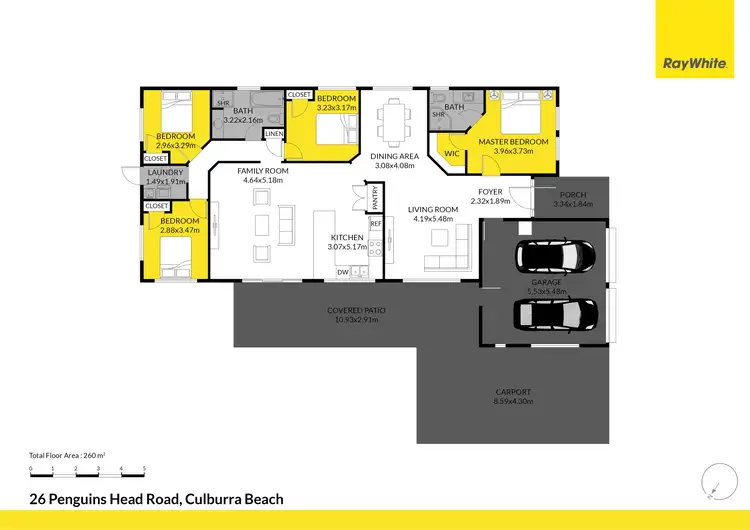 Floorplan of Homely house listing, 26 Penguins Head Road, Culburra Beach NSW 2540