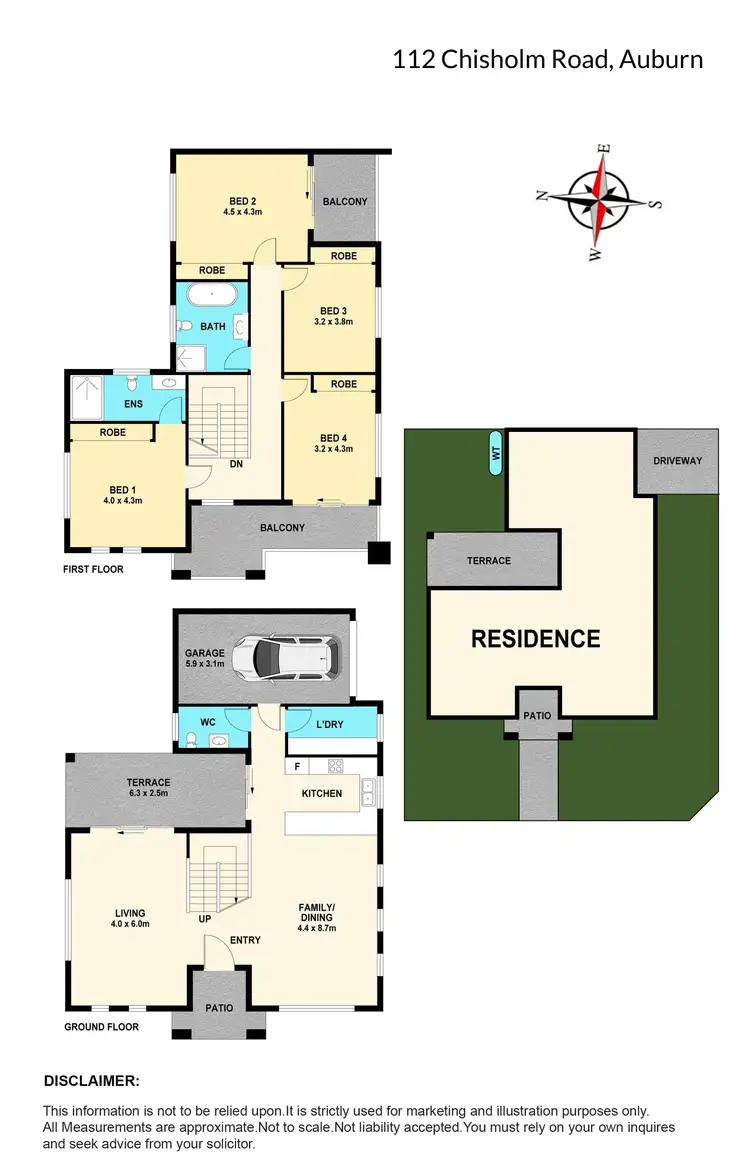 Floorplan of Homely house listing, 112 Chisholm Road, Auburn NSW 2144