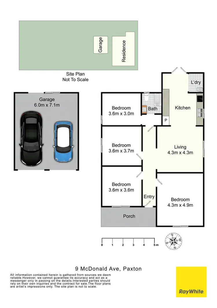 Floorplan of Homely house listing, 9 McDonald Avenue, Paxton NSW 2325