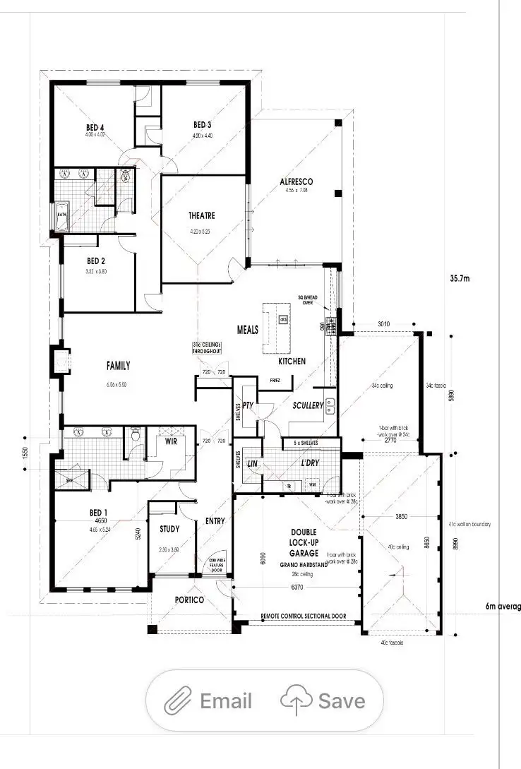 Floorplan of Homely house listing, 35 Balingup Loop, Dawesville WA 6211