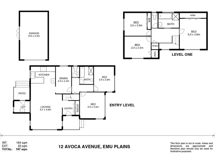 Floorplan of Homely house listing, 12 Avoca Avenue, Emu Plains NSW 2750