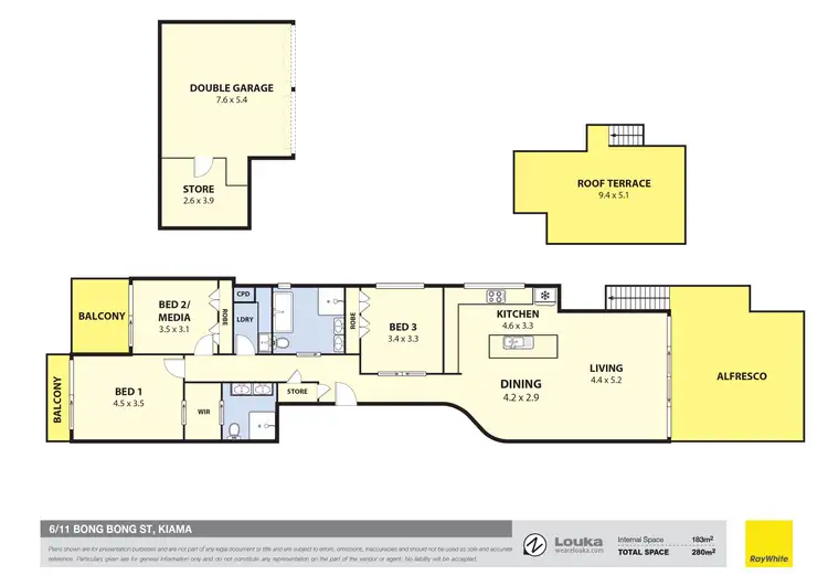 Floorplan of Homely apartment listing, 6/11 Bong Bong Street, Kiama NSW 2533