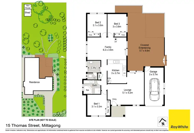 Floorplan of Homely house listing, 15 Thomas Street, Mittagong NSW 2575