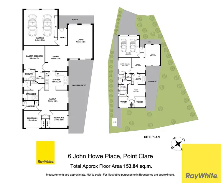 Floorplan of Homely house listing, 6 John Howe Place, Point Clare NSW 2250