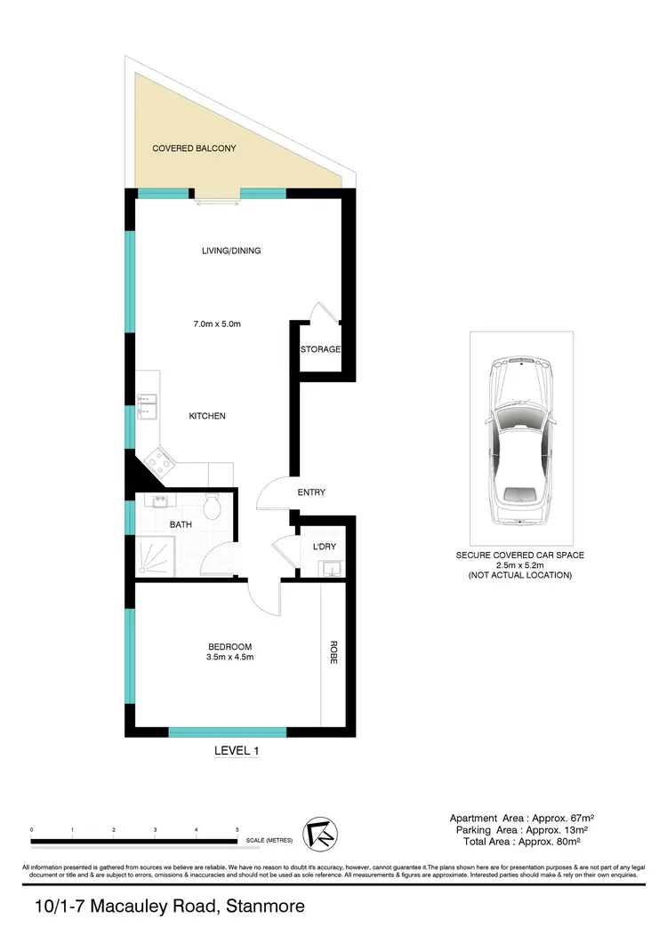 Floorplan of Homely apartment listing, 10/1-7 Macaulay Road, Stanmore NSW 2048