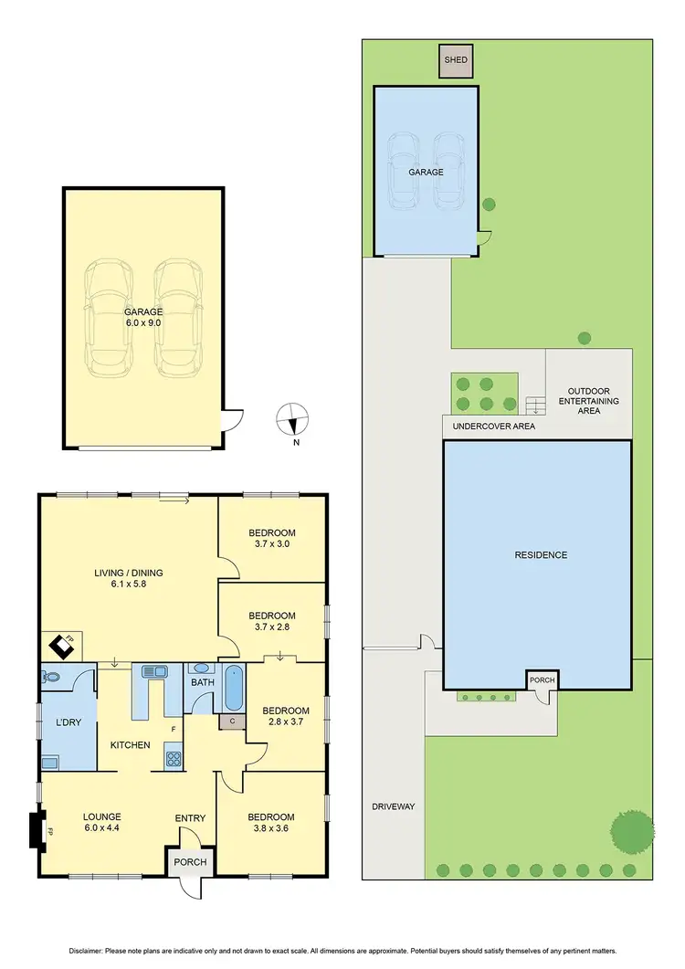Floorplan of Homely house listing, 297 Camp Road, Broadmeadows VIC 3047