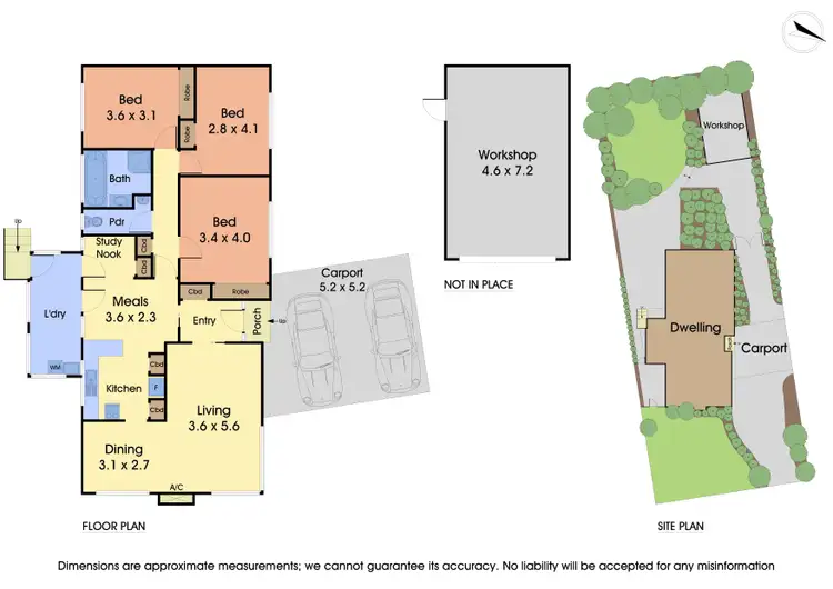 Floorplan of Homely house listing, 6 Roma Street, Scoresby VIC 3179