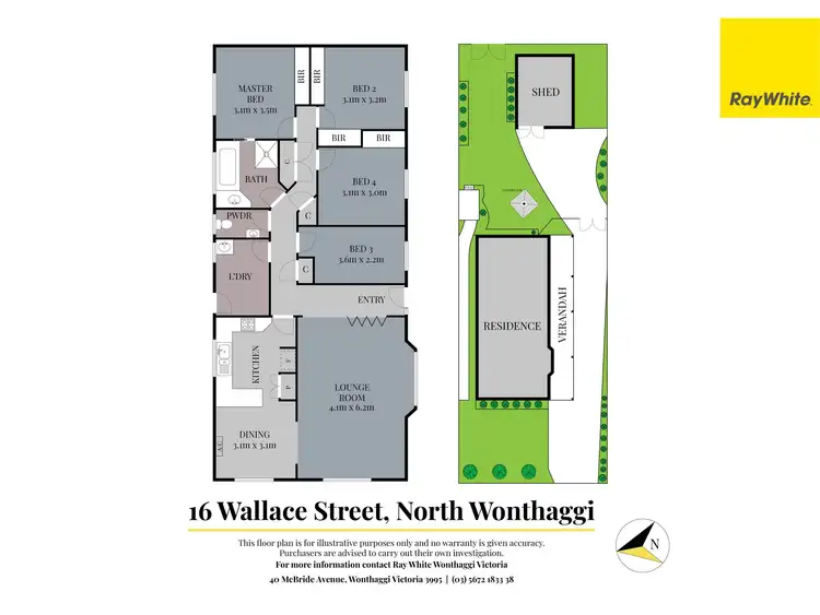 Floorplan of Homely house listing, 16 Wallace Street, North Wonthaggi VIC 3995