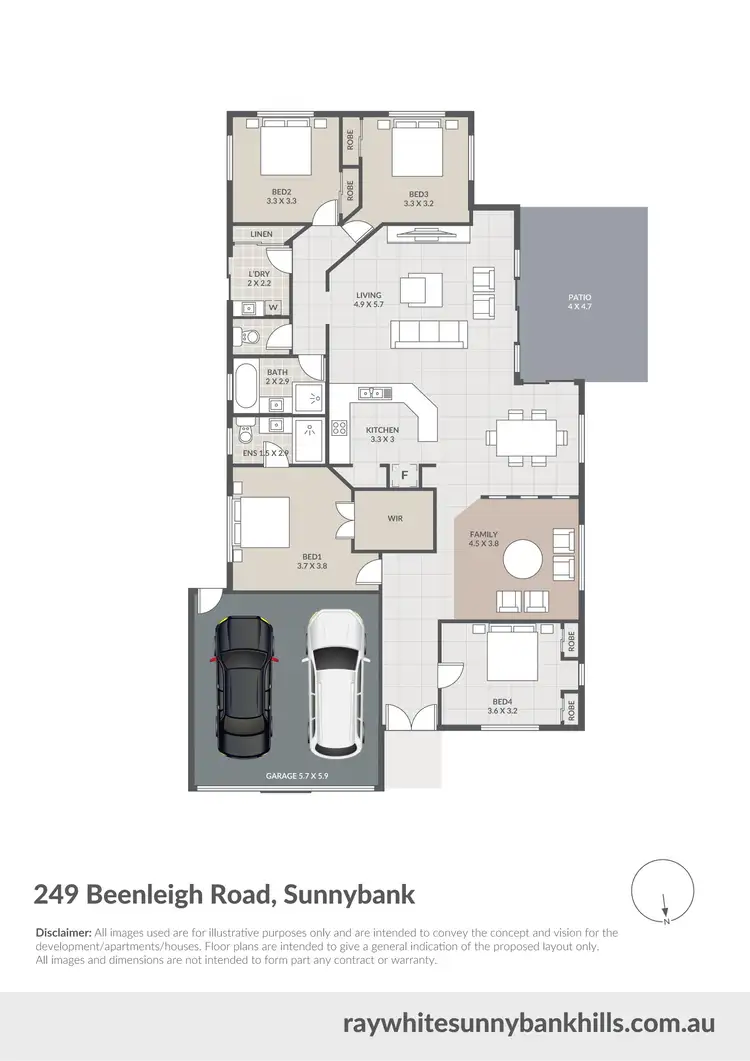 Floorplan of Homely house listing, 249 Beenleigh Road, Sunnybank QLD 4109