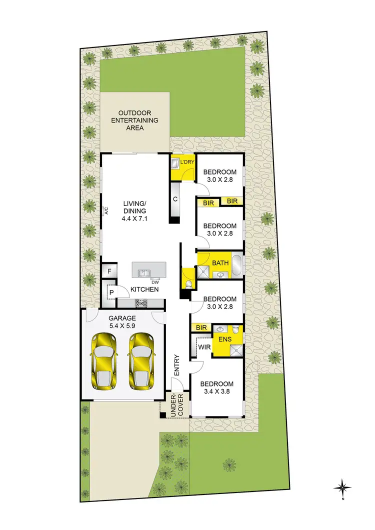 Floorplan of Homely house listing, 42 Middleton Road, Armstrong Creek VIC 3217