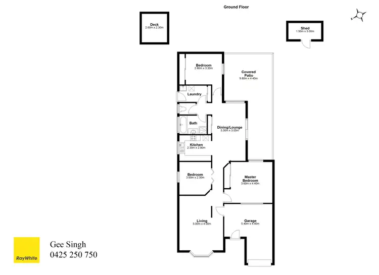 Floorplan of Homely house listing, 4 Amara Crescent, Forest Lake QLD 4078