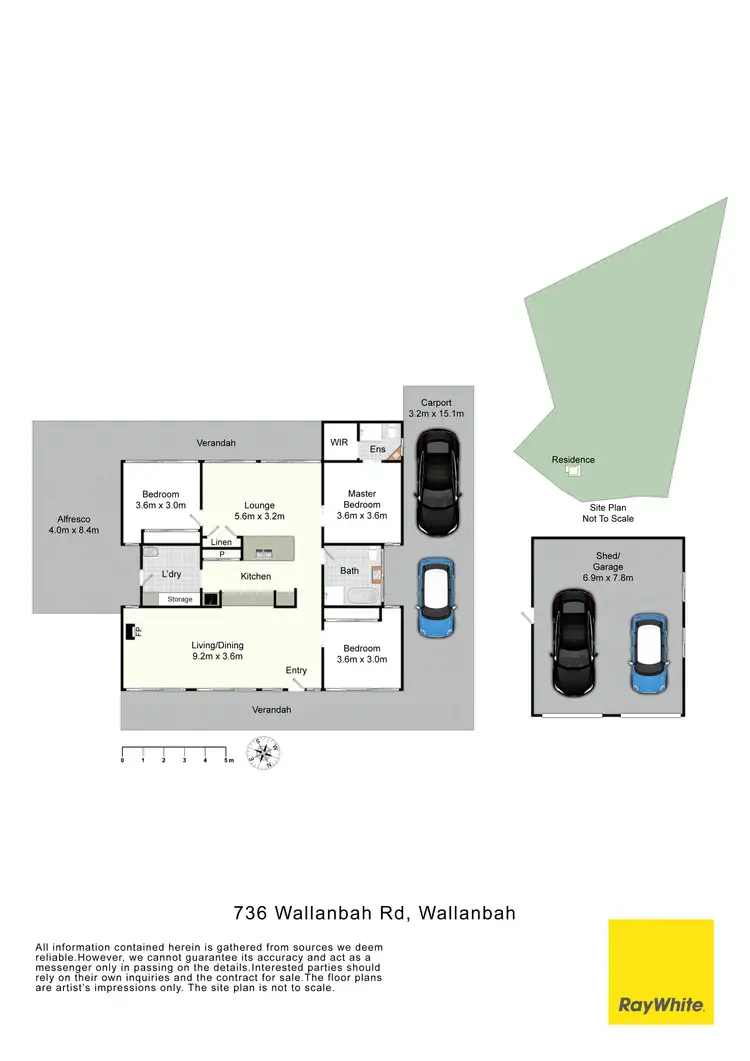 Floorplan of Homely rural property listing, 736 Wallanbah Road, Gloucester NSW 2422