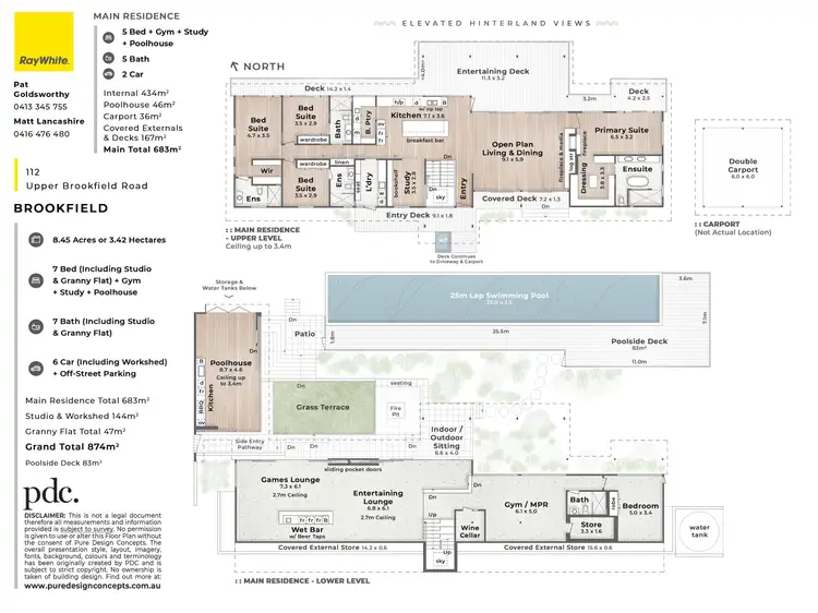 Floorplan of Homely house listing, 112 Upper Brookfield Road, Brookfield QLD 4069