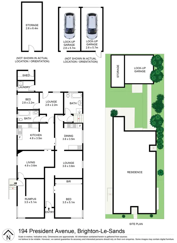 Floorplan of Homely house listing, 194 President Avenue, Brighton-Le-Sands NSW 2216