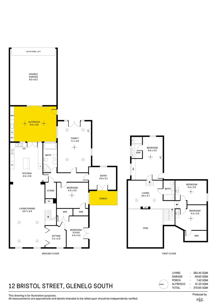 Floorplan of Homely house listing, 12 Bristol Street, Glenelg South SA 5045