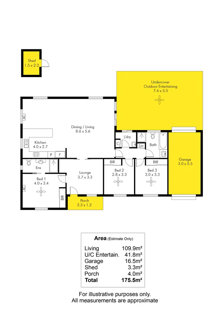 Floorplan of Homely house listing, 1A Ailsa Avenue, Warradale SA 5046