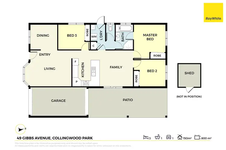 Floorplan of Homely house listing, 49 Gibbs Avenue, Collingwood Park QLD 4301