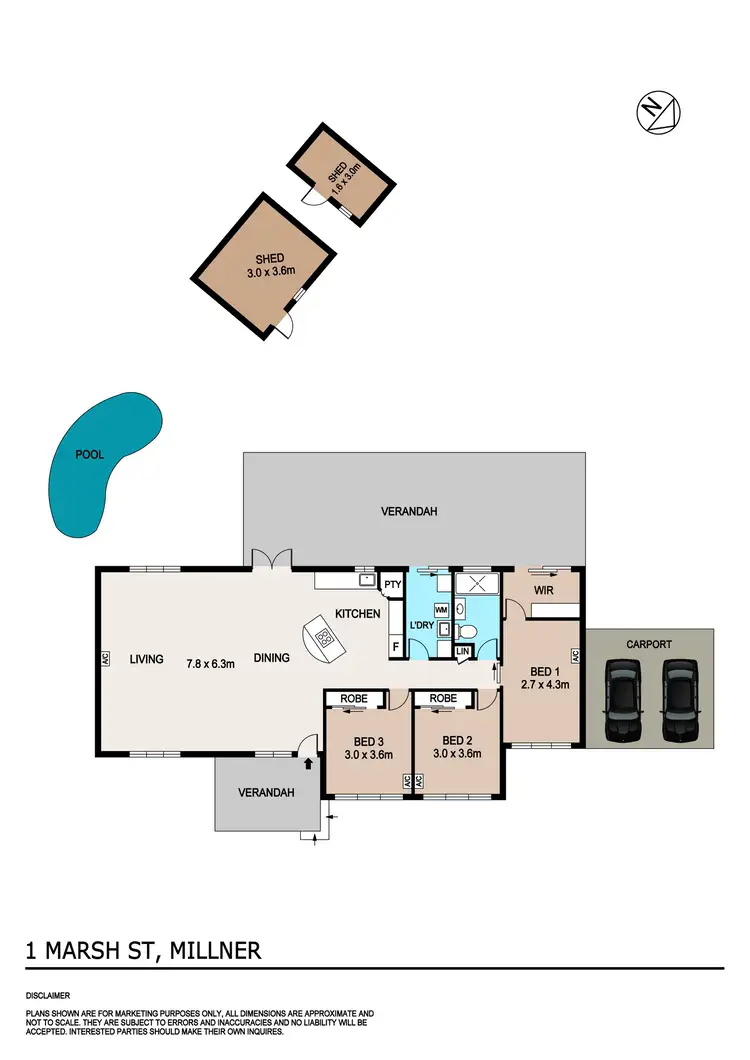 Floorplan of Homely house listing, 1 Marsh Street, Millner NT 810