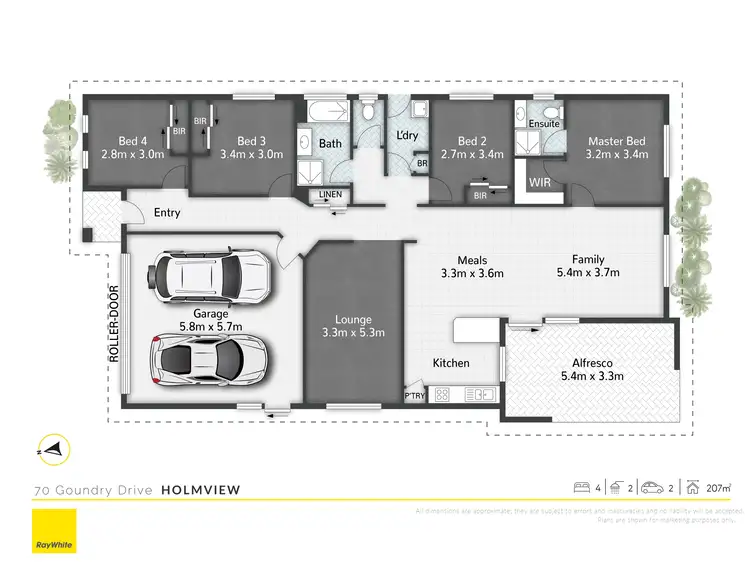 Floorplan of Homely house listing, 70 Goundry Drive, Holmview QLD 4207
