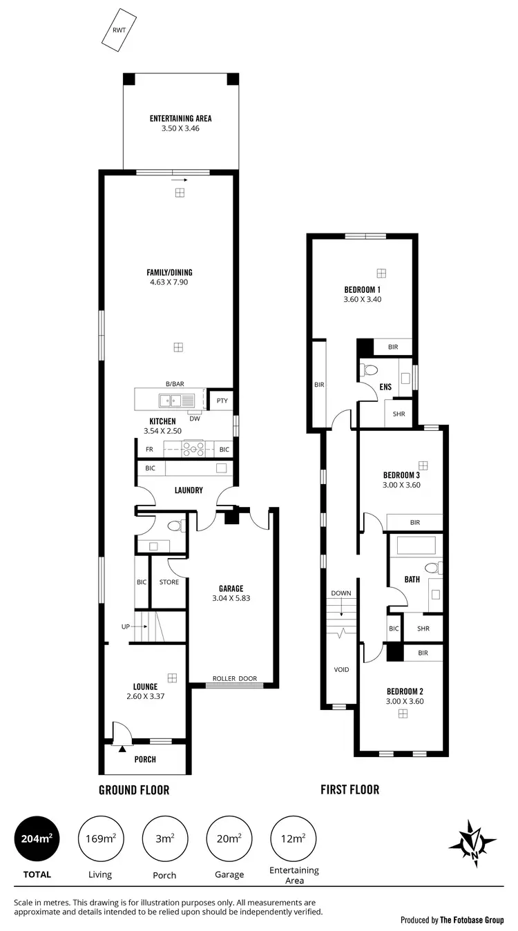 Floorplan of Homely house listing, 8 Stephens Place, Morphettville SA 5043