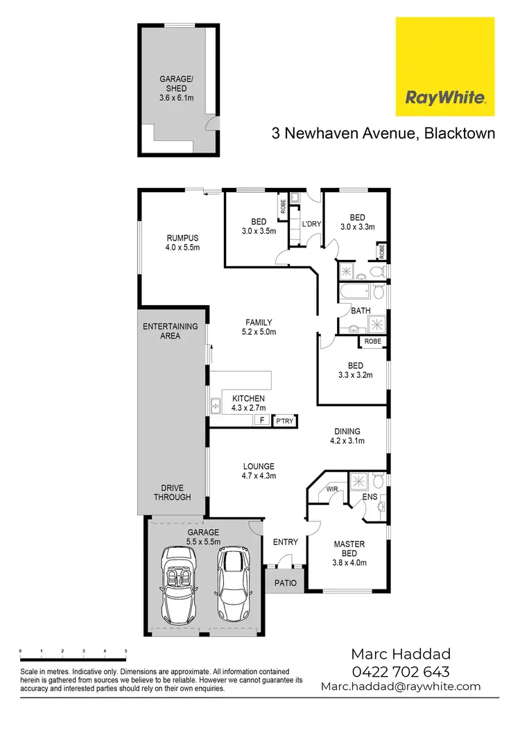 Floorplan of Homely house listing, 3 Newhaven Avenue, Blacktown NSW 2148