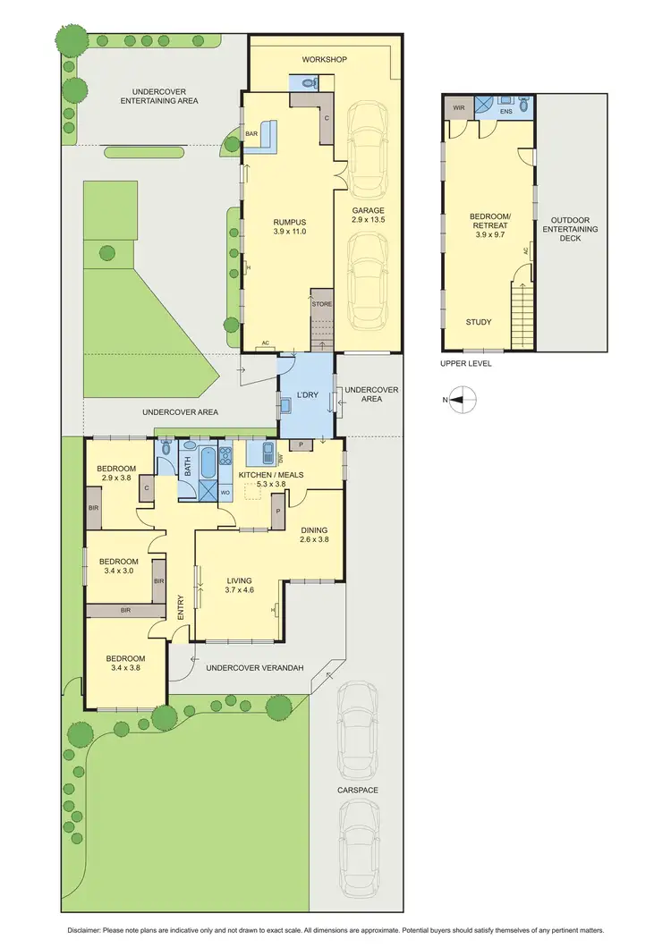 Floorplan of Homely house listing, 4 Shaw Street, Fawkner VIC 3060