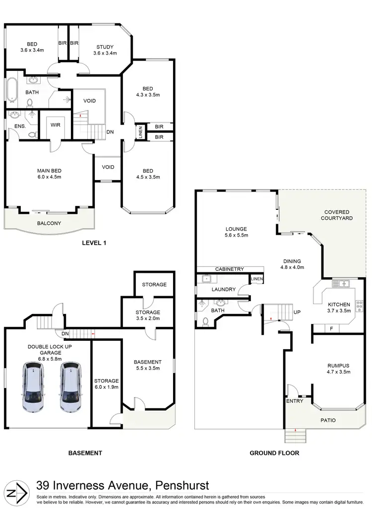 Floorplan of Homely house listing, 39 Inverness Avenue, Penshurst NSW 2222