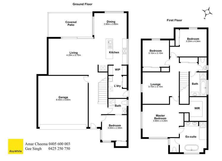 Floorplan of Homely house listing, 75 Hilltop Circuit, Pallara QLD 4110
