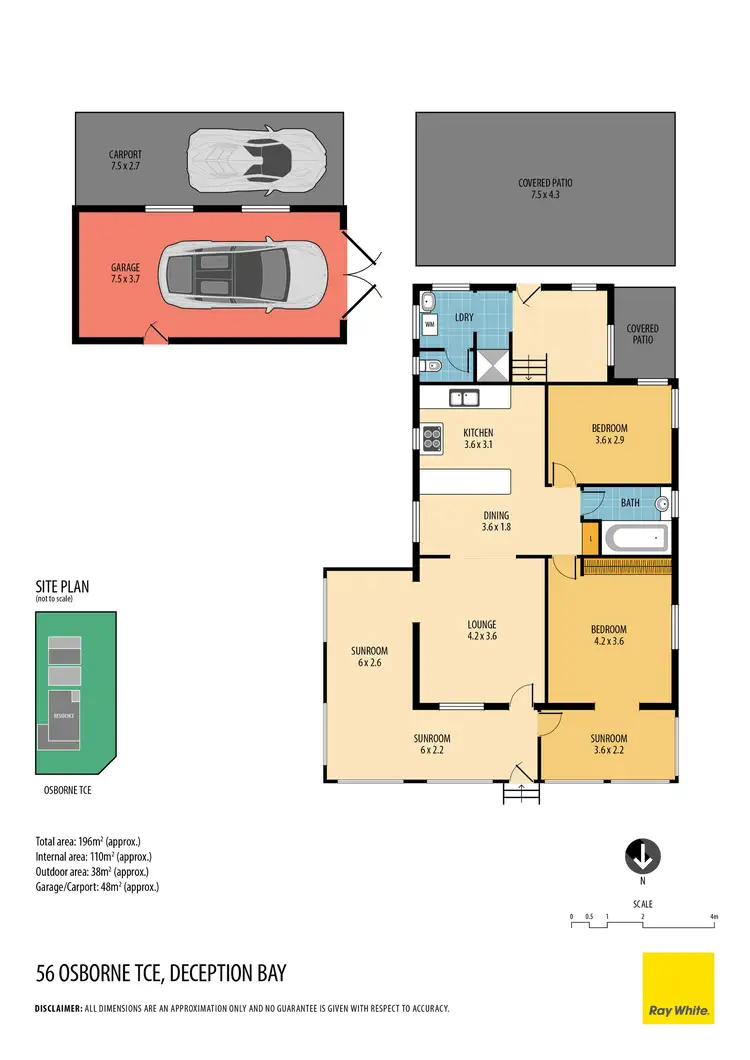 Floorplan of Homely house listing, 56 Osborne Terrace, Deception Bay QLD 4508