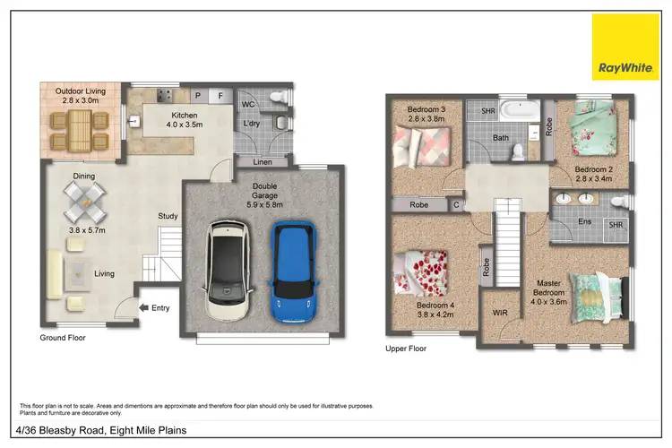 Floorplan of Homely townhouse listing, 4/36 Bleasby Road, Eight Mile Plains QLD 4113