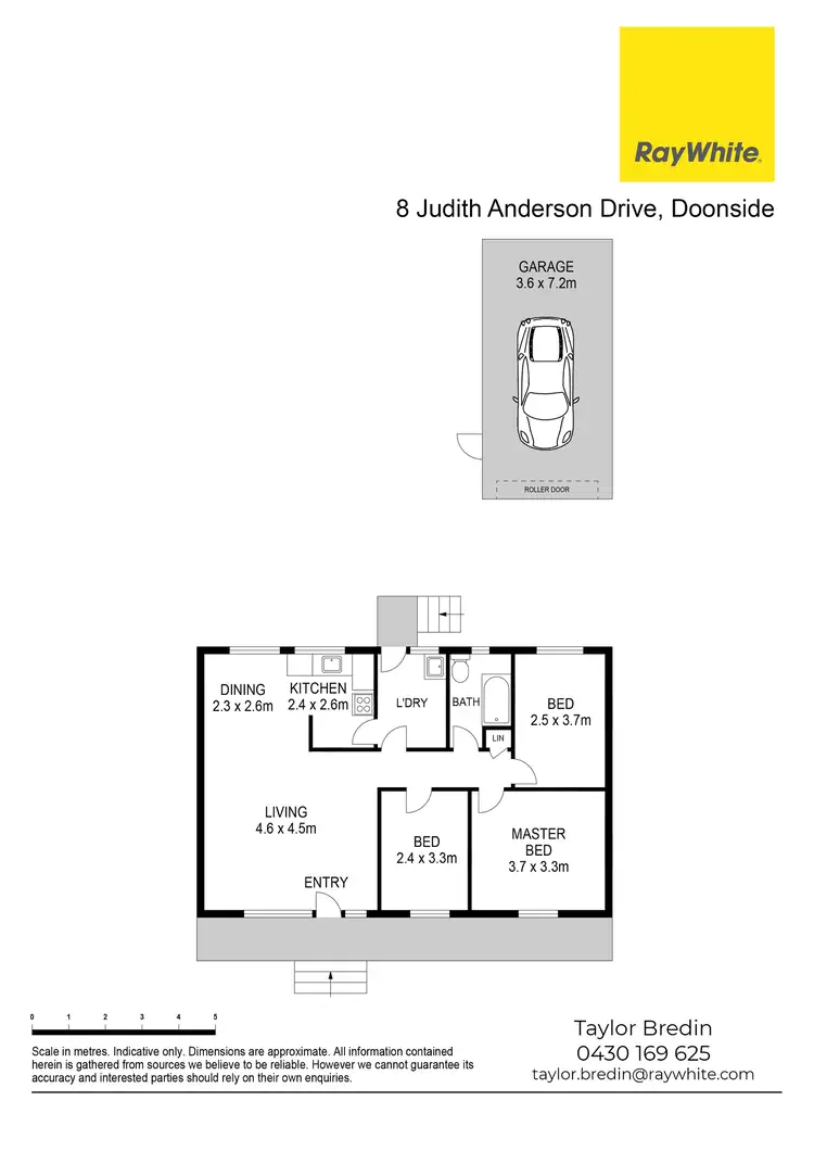 Floorplan of Homely house listing, 8 Judith Anderson Drive, Doonside NSW 2767