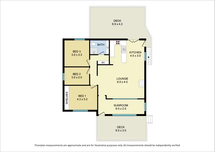 Floorplan of Homely house listing, 12 Beech Street, Dorrigo NSW 2453