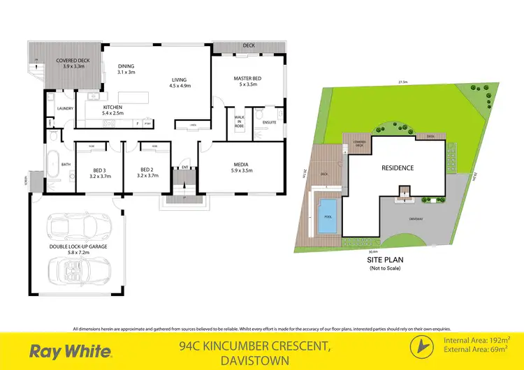 Floorplan of Homely house listing, 94C Kincumber Crescent, Davistown NSW 2251