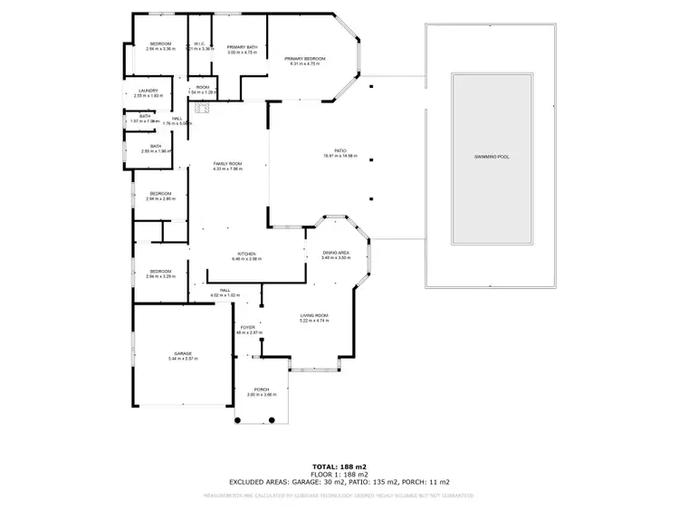 Floorplan of Homely house listing, 1512 Rosedale Road, Avondale QLD 4670