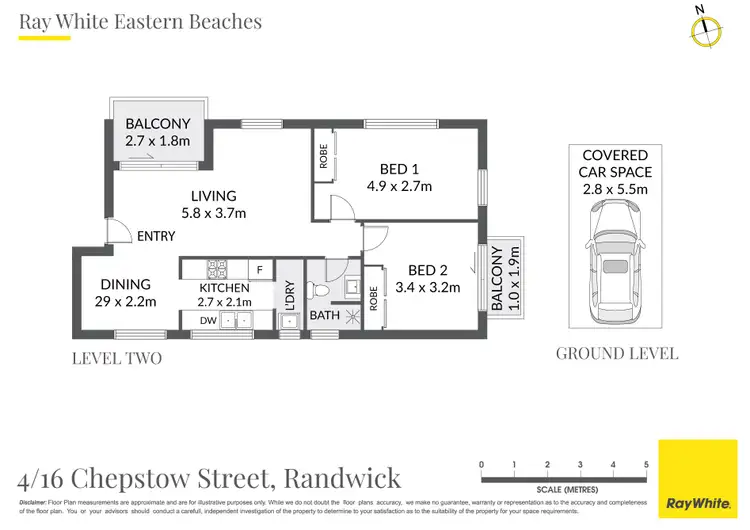 Floorplan of Homely apartment listing, 4/16 Chepstow Street, Randwick NSW 2031