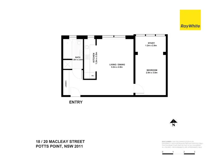 Floorplan of Homely apartment listing, 18/20 Macleay Street, Potts Point NSW 2011