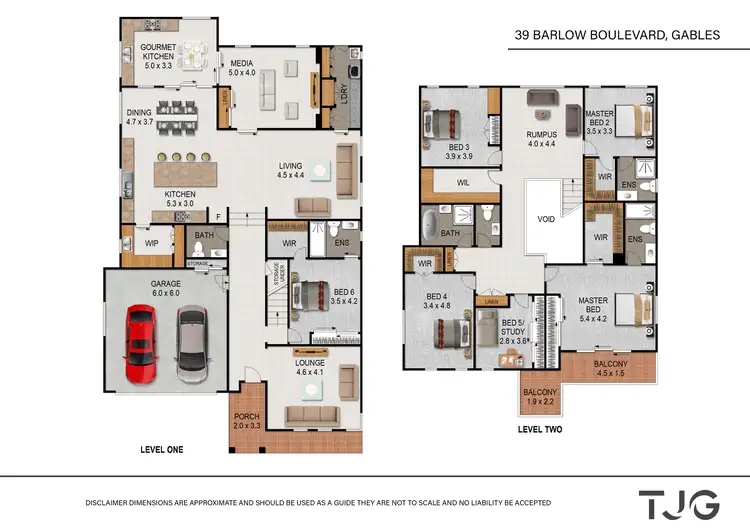 Floorplan of Homely house listing, 39 Barlow Boulevard (THE GABLES), Box Hill NSW 2765