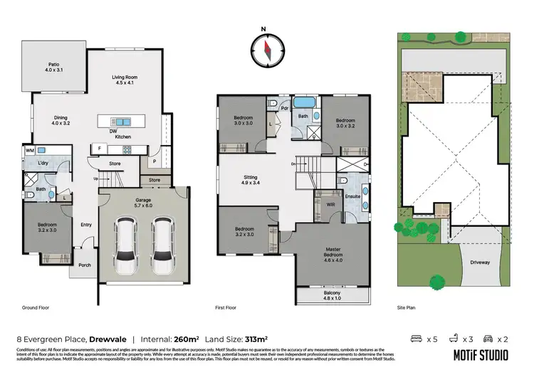 Floorplan of Homely house listing, 8 Evergreen Place, Drewvale QLD 4116