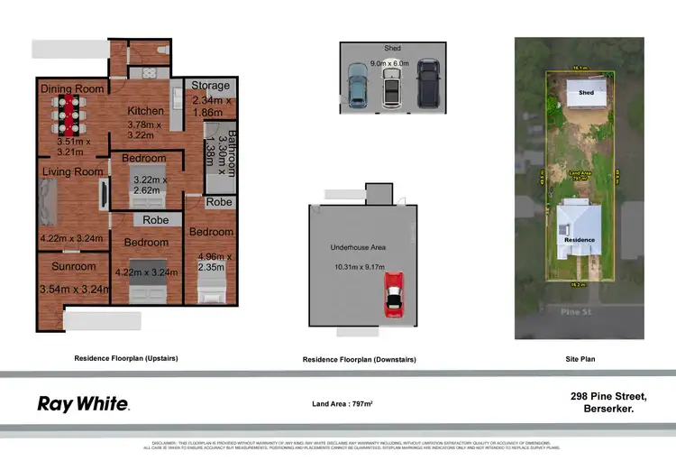Floorplan of Homely house listing, 298 Pine Street, Berserker QLD 4701