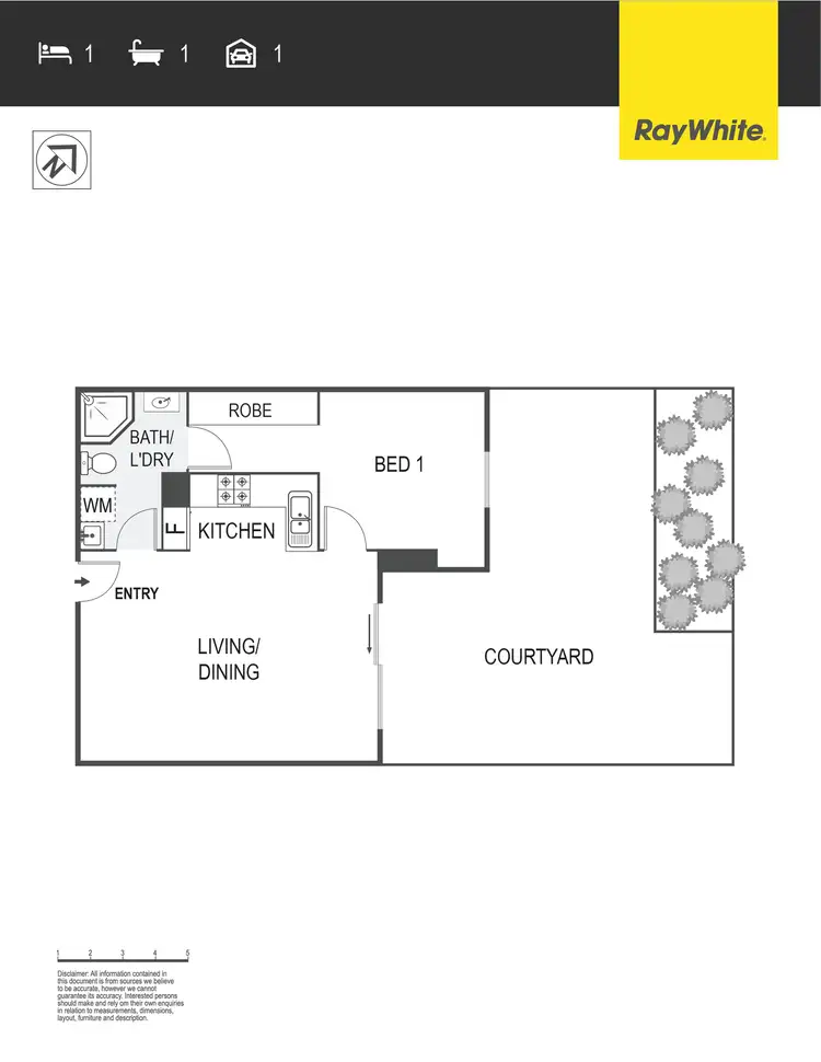 Floorplan of Homely apartment listing, 134/140 Thynne Street, Bruce ACT 2617