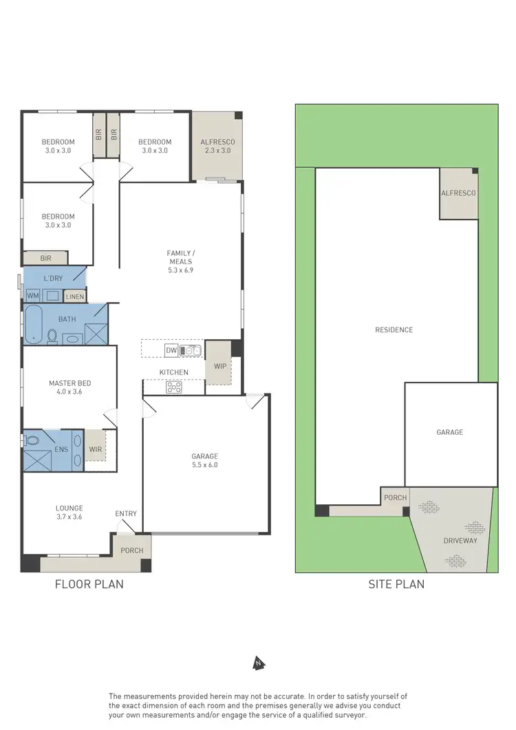 Floorplan of Homely house listing, 13 Ervine Drive, Wyndham Vale VIC 3024