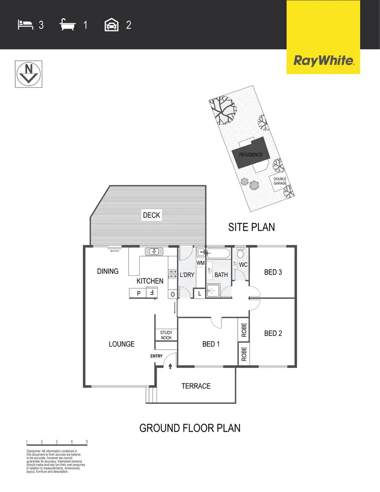 Floorplan of Homely house listing, 32 Redfern Street, Cook ACT 2614
