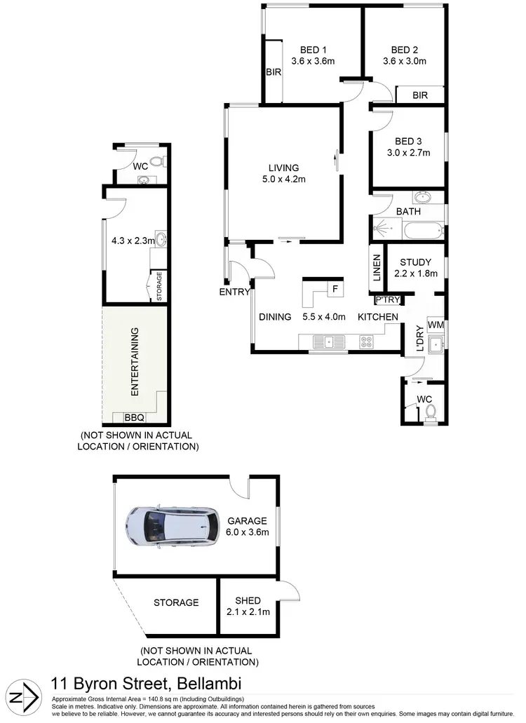 Floorplan of Homely house listing, 11 Byron Street, Bellambi NSW 2518
