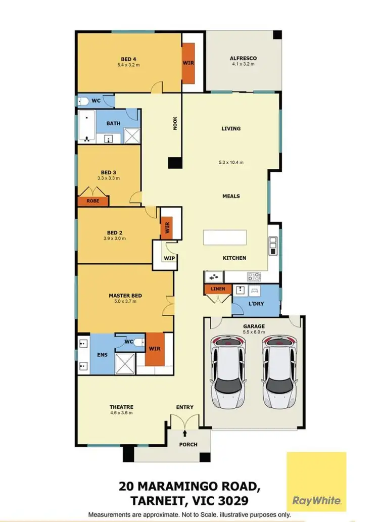 Floorplan of Homely house listing, 20 Maramingo Street, Tarneit VIC 3029