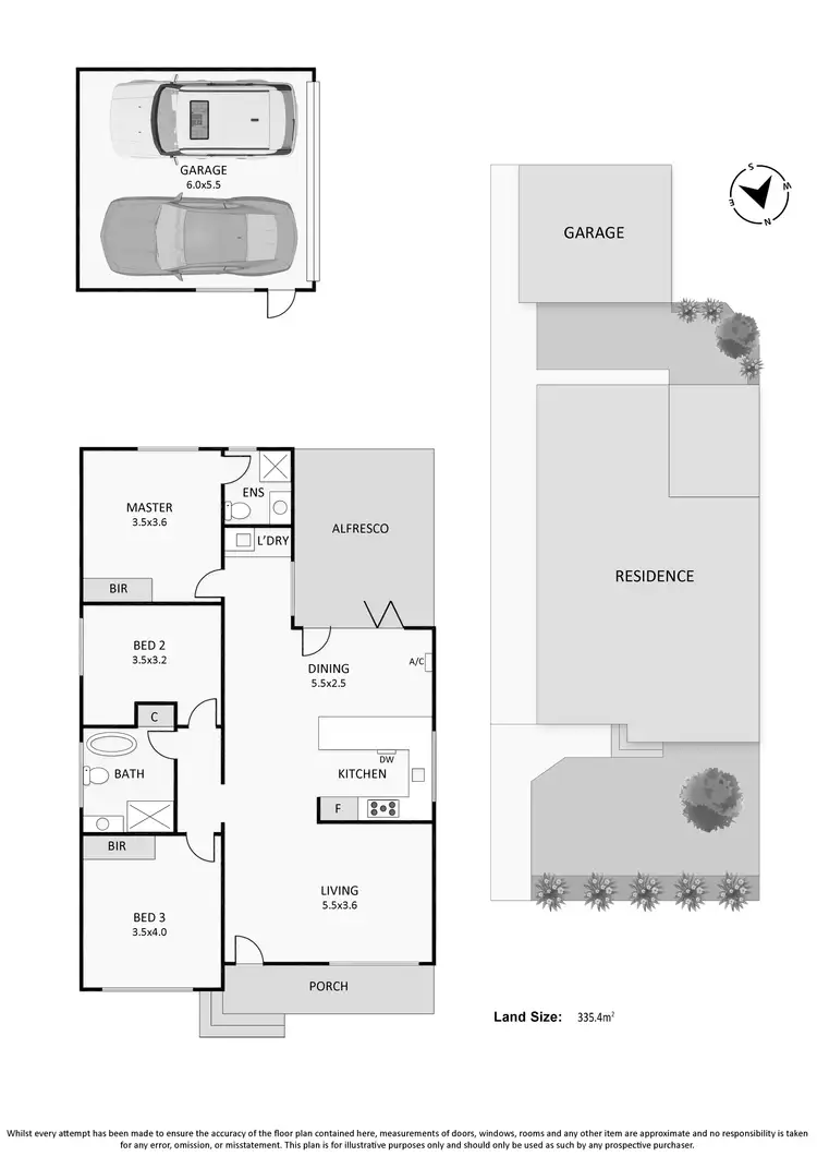 Floorplan of Homely unit listing, 1/26 Scott Street, Seaford VIC 3198