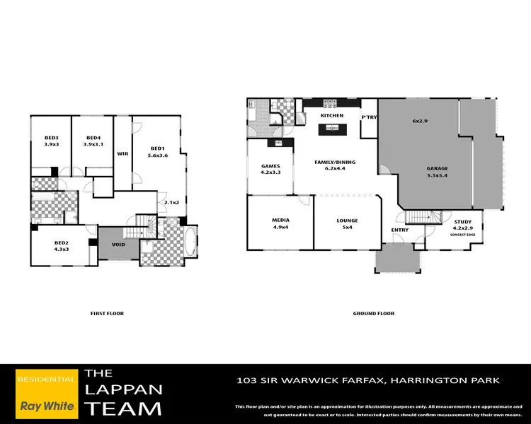 Floorplan of Homely house listing, 103 Sir Warwick Fairfax Drive, Harrington Park NSW 2567