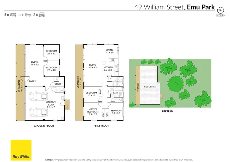 Floorplan of Homely house listing, 49-51 William Street, Emu Park QLD 4710