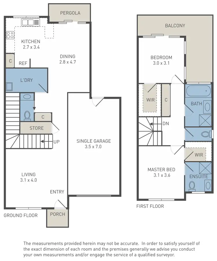 Floorplan of Homely house listing, 15/43 Latham Street, Werribee VIC 3030