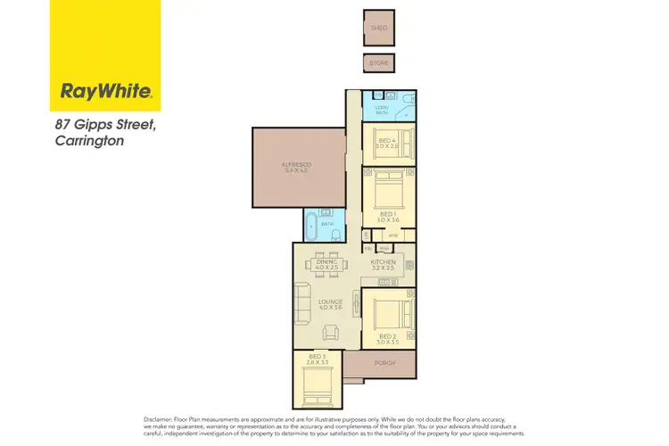Floorplan of Homely house listing, 87 Gipps Street, Carrington NSW 2294